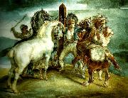 Theodore   Gericault le marche oil